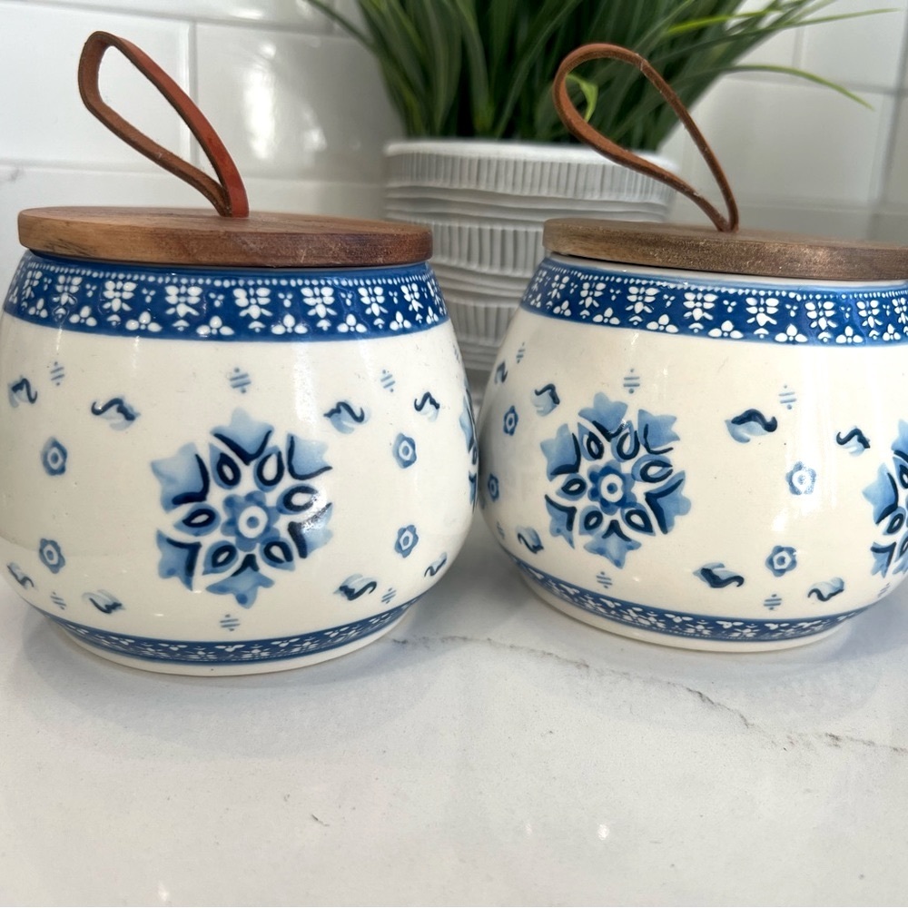 TWO BEAUTIFUL STONE JARS!!!
